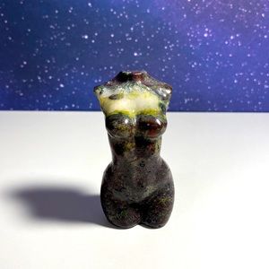 Dragon Blood Jasper Goddess